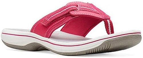 clarks womens brinkley jazz comfort flip flops