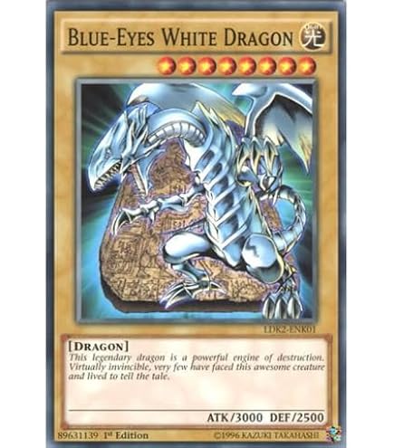Amazon.com: Blue-Eyes White Dragon - MP24-EN001 - Quarter