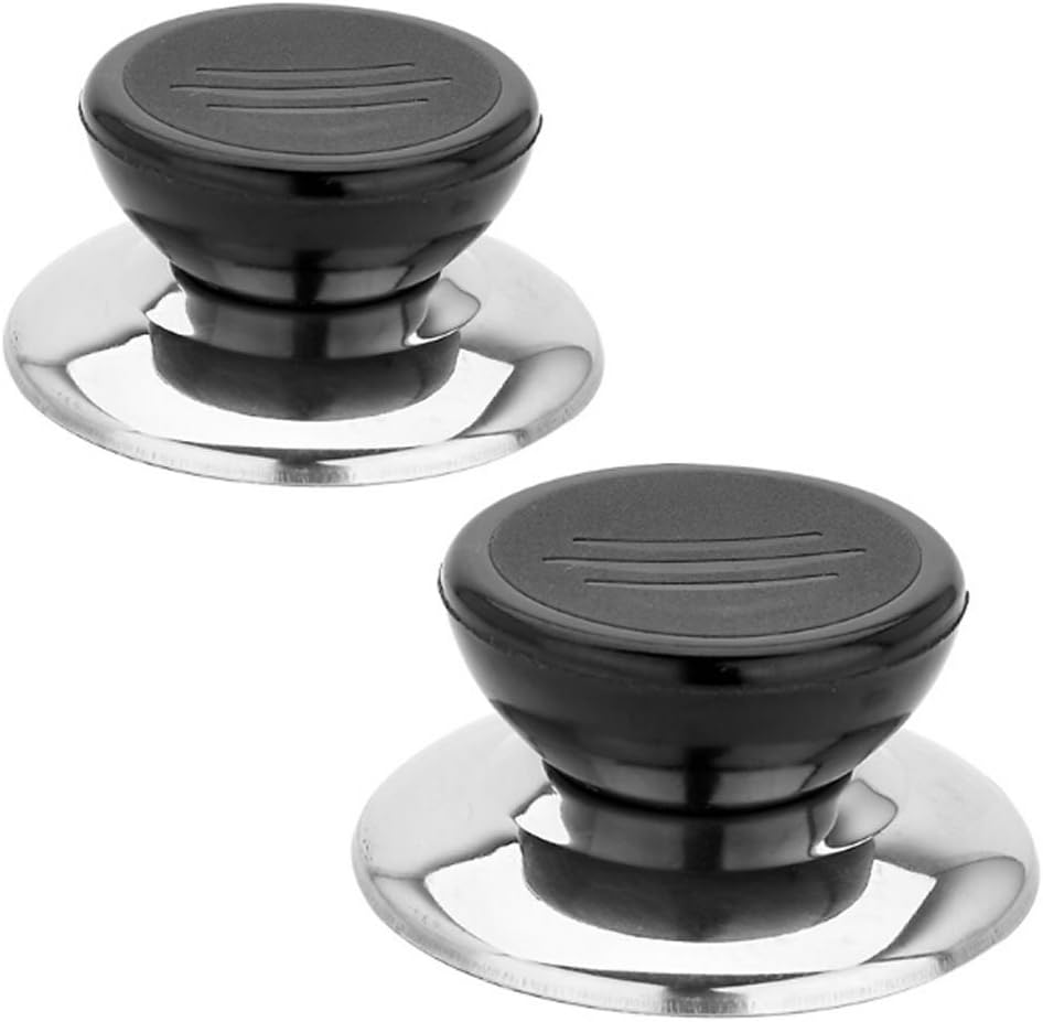 TXIN Pack of 2 Pot Lid Knob, Universal Holding Knob Screw Handle Hand