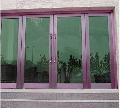 Buy Green Solar Reflective One Way Mirror Decorative Clear Window Glass Film Online At Low Prices In India Amazon In