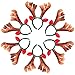 Outgeek Reindeer Headband 6pcs Reindeer Antlers Headband Deer Party Hats for Easter Halloween Christmas Kid's Party (Brown)