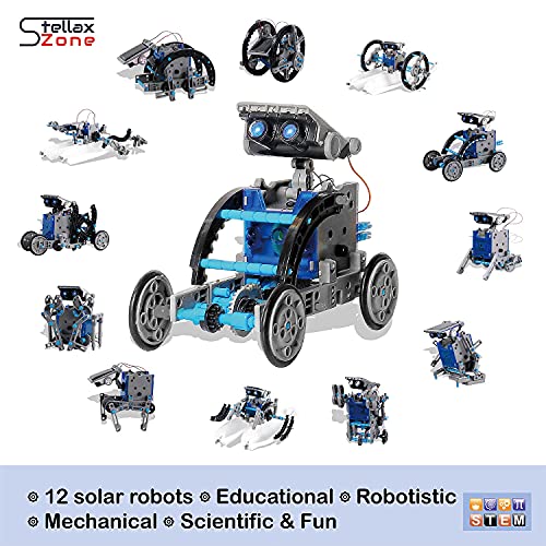 12 Different Robots in 1 Toy for Kids Ages 8-10 Plus. Complete 190 ...