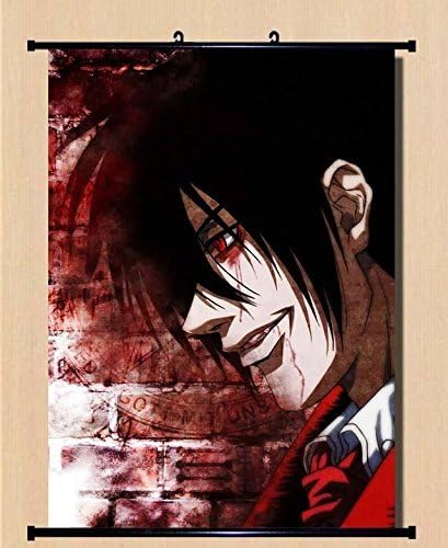 Anime Hellsing Home Decor Wall Scroll Poster Fabric Painting Alucard / Seras Victoria /RUINS 23.6 x 31.5 Inches-03