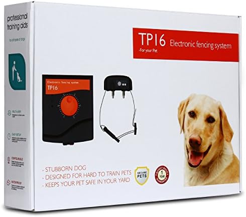 FunAce Invisible Pet Fence System 1000 Ft Strong 24 Gauge Wire with Rechargeable, Waterproof, and Shock Adjustable Receiver Collar, Up to 1.2 Acres 5,000 Sq Ft Invisible Boundary