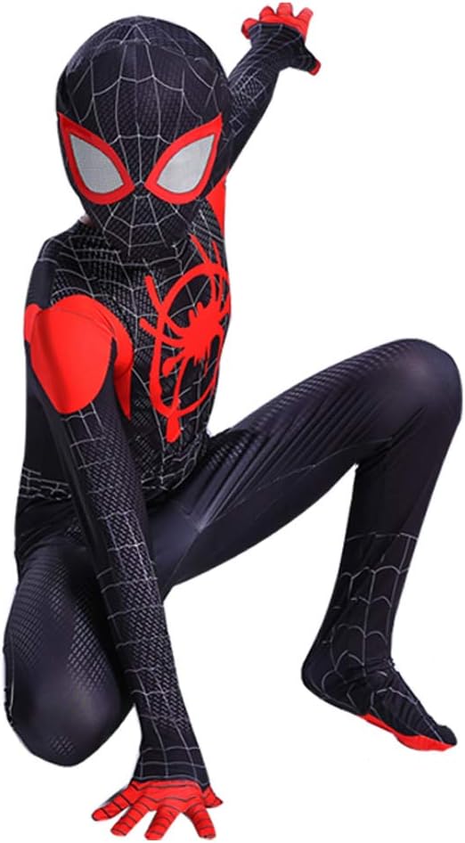 Hois Kid Lycra Spandex Zentai Halloween Cosplay Suit Kids Costume Superhero Bodysuit