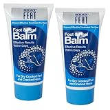 Neat Feat Foot and Heel Balm Twin Pack, 150 Gram, 5.2 Fl Oz