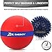 Epitomie Fitness Zen Energy Pro Massage Balls - Large Ball for Massage & Large Spiky Reflexology Ball Makes Perfect Roller Ball Massager Set for Self Massages & Myofascial Release
