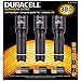 Duracell Durabeam Ultra Tactical High-Intensity Compact LED Flashlight, 3-Pack (380 Lumens, 3PK Black)