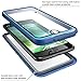 i-Blason Waterproof Case Designed for iPhone 7 Plus/iPhone 8 Plus, Full-body Rugged Case with Built-in Screen Protector (Blue)