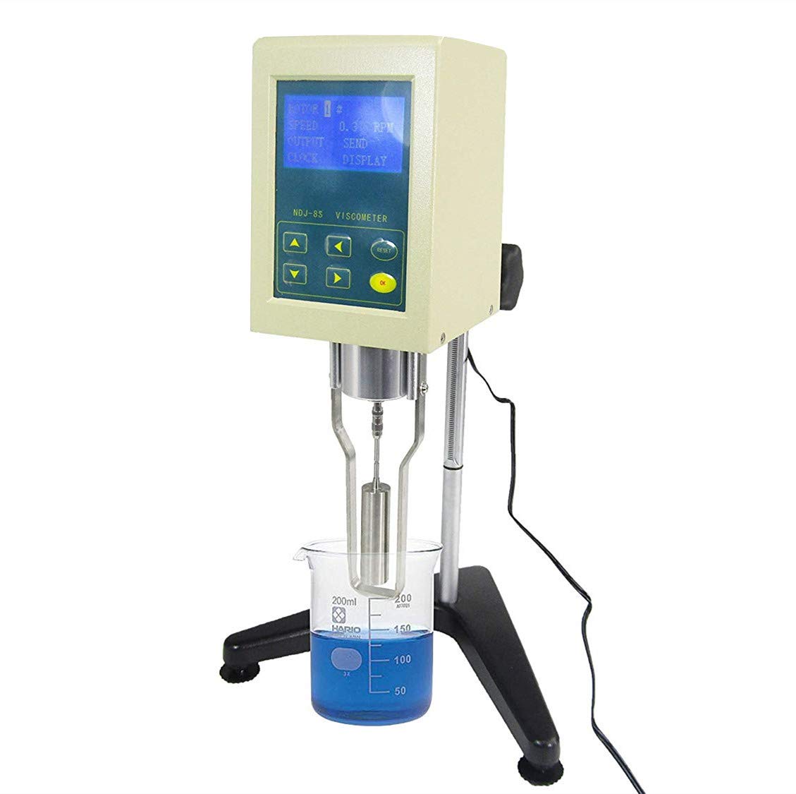 KUNHEWUHUA Digital LCD Rotary Viscosity Tester Meter NDJ8S