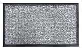 Iron Gate - Gatekeeper Doormat 18x30 Grey - Extremely sturdy and rugged construction 69 Ounces / 6000 GSM - Polypropylene surface & Rubber back for better floor grip - Indoor / Outdoor use