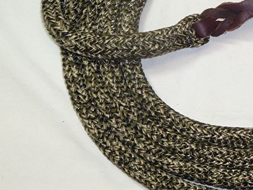 Big Sky Tack and Snacks Horse Lead Rope Lead Line – 9/16″ Polyester Rope Yacht Rope Camo 12′