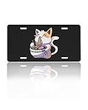GACCAP Front License Plate Cover Car Decor