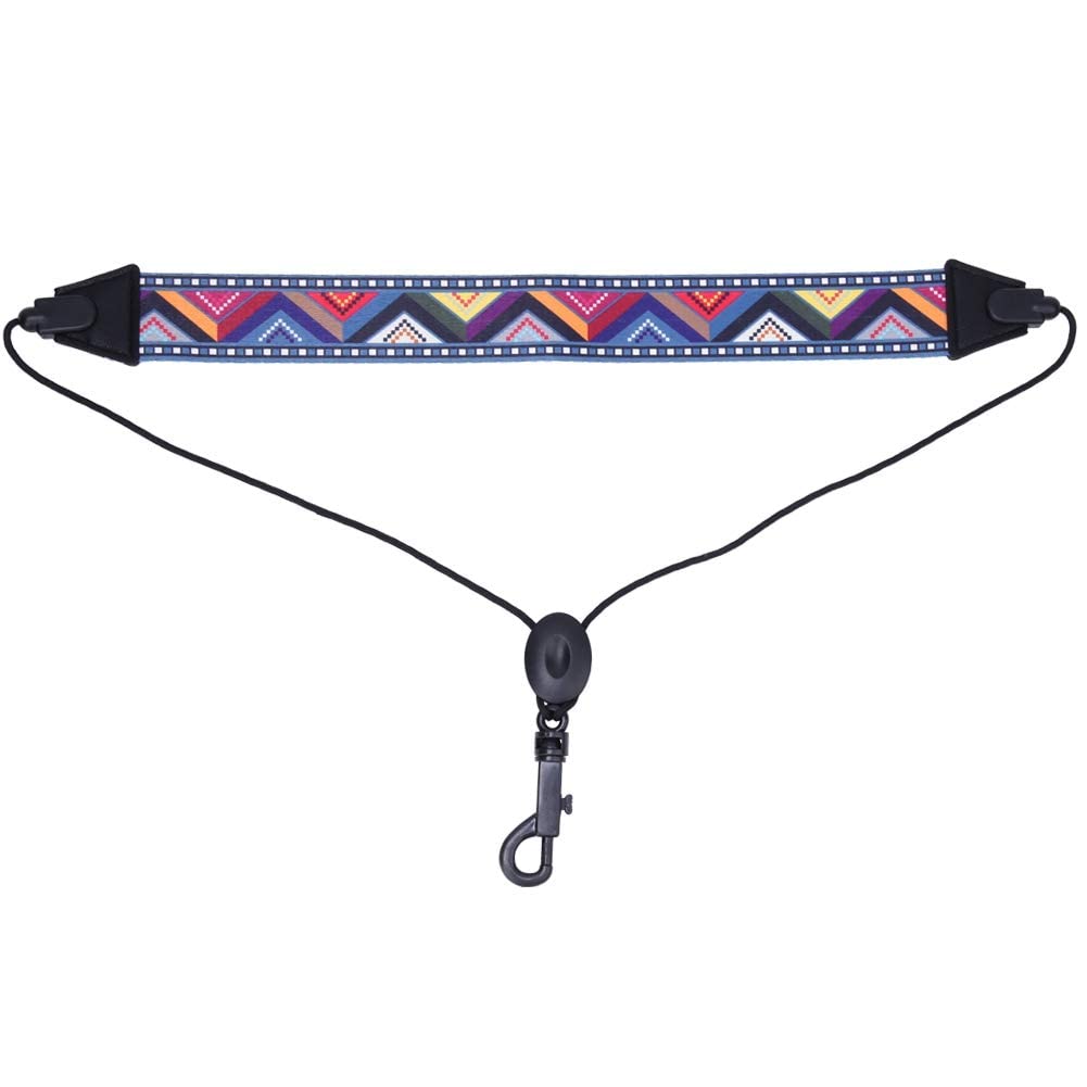 Bnineteenteam Neck Strap for Sax Universal Adjustable Soft Neck Strap with Metal Hook Music Parts for Saxophone Portable Accessory Musical Instrument Accessories