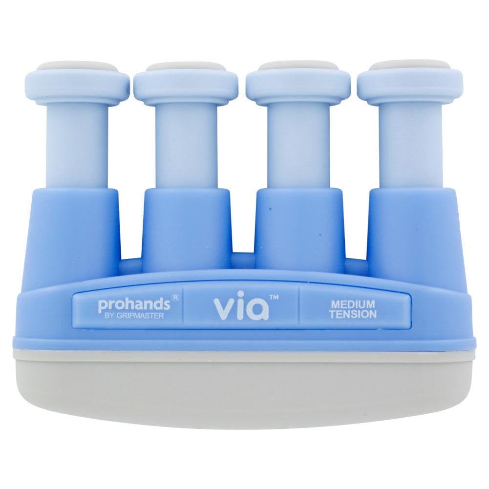 VIA VM13102 6 lb Medium Tension Hand and Finger Exerciser - Blue