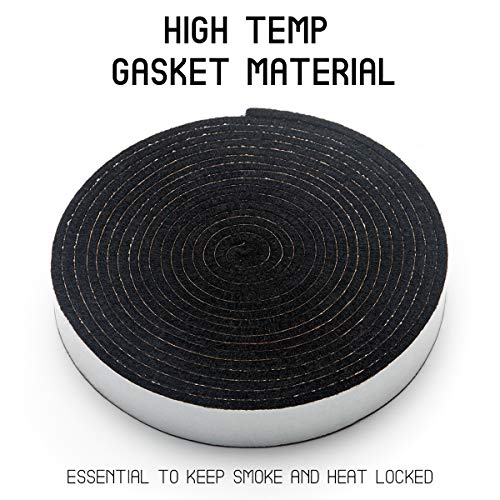 GriAddict Green Egg Gasket Replacement Fit Big Green Egg Gasket Large, High Temp Gasket