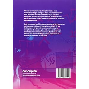 TEST Y EJEMPLOS DE CALCULO DE GAS CATEGORIA B 3ED