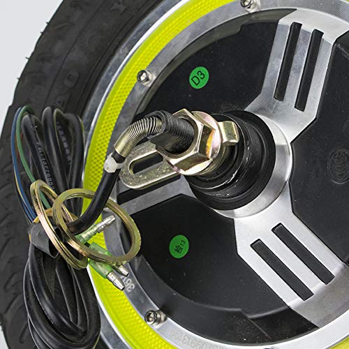 12inch Electric Scooter Conversion Kit 24V 350W Hub Motor DC Brushless Controller Twist Reverse Throttle and Brake for Mobility Scooter, Motor Vehicle Accessories (36V 350W Only Scooter Motor Wheel)
