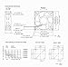 Gdstime High Speed 116 CFM 120mm X 120mm X 38mm 24v Dc Cooling Exhaust Fan