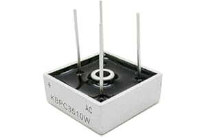 HONDARK 2pcs 1000V 35A KBPC3510W single-phase bridge rectifier 4pin square shape through hole silicon