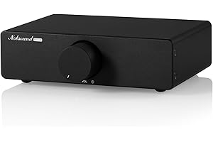 ​Nobsound XLR Passive Preamp Attenuator: Balanced Stereo Audio Volume Controller for Signal Optimization - Features ALPS RK27 Potentiometer & Gold Terminals - for Critical Listening Audiophiles​