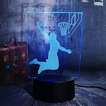 Jugador de baloncesto moderno Cool Slam Dunk Sport Led 7 ...