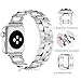 Hotodeal Watch Band Compatible for Apple Watch Series 3/2/1, Silver 38mm