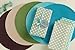DII Classic Woven Tabletop Collection, Indoor/Outdoor Placemat Set, Round, 15