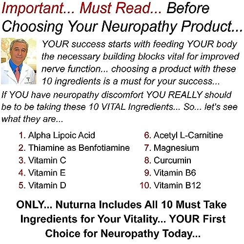 Neuropathy Support Supplement with Pure Alpha Lipoic Acid 600mg