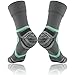 Breathable Waterproof Socks, High Performance Socks RANDY SUN Men's Wonder Lightweight Socks For Sports Gray&Green