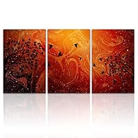 3 Piece Canvas Wall Art Beautiful Scenery Canvas Prints Home Artwork Decoration for Living Room,Bedroom - 16