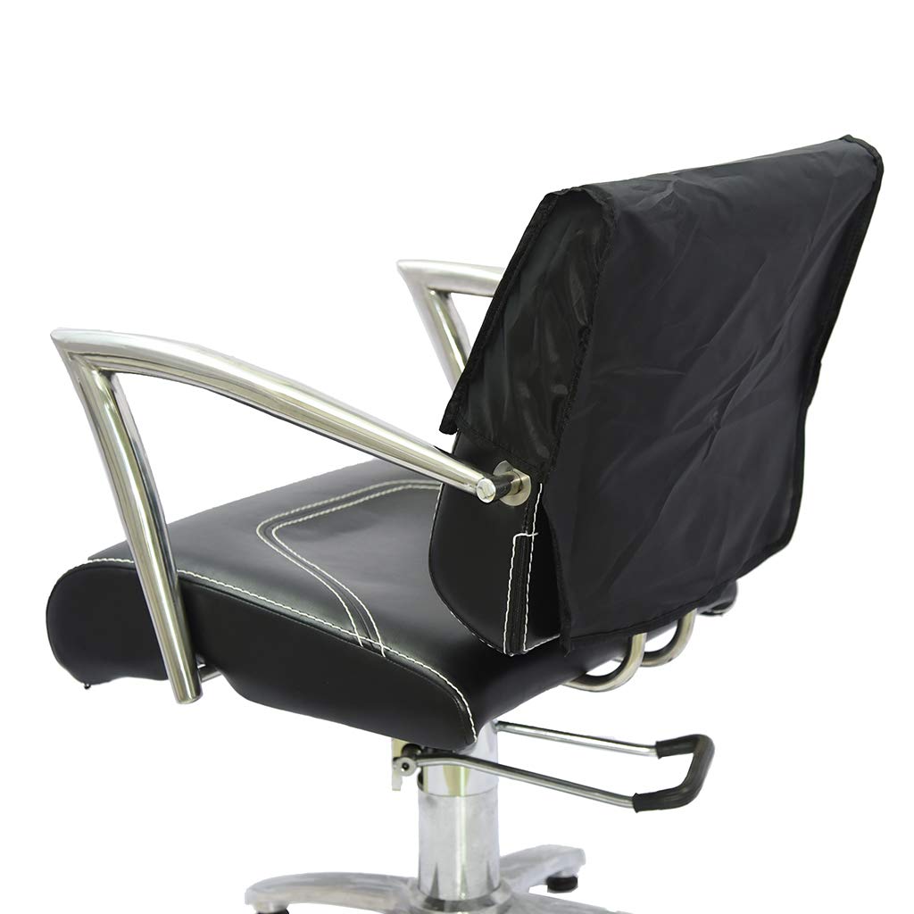 Colaxi Salon Barber Chair Back Covers Protectors - Salon Equipment for Hair Stylist - Beauty Protective Equipment Tools & Accessories - Black: Beauty