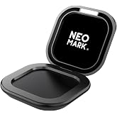 NEO MARK Fingerprint Ink Pad, Quick Drying Thumbprint Pad, Black 1 Pc | AP-Certified, Clear &amp; Crisp Prints, Smudge-Resistant, Easy-Clean, Magnetic-Lid, for Notary, Fingerprint Cards &amp; Office Use