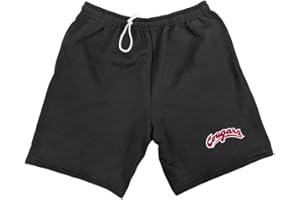 CAMPUS LAB Official Collegiate Mens Apparel Sweat Shorts School Logo Black Collection