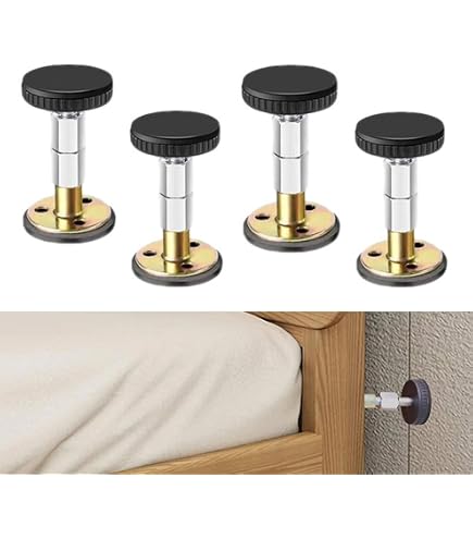 20-Pack EVA Foam Wall Protectors For Headboards & Couches – 5mm & 15mm Thick, Self-Adhesive Noise Reduction Pads (Black)