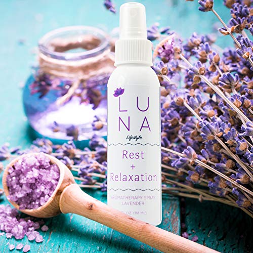 Premium Lavender Aromatherapy Spray Great for Yoga, Pillow Spray, Relaxation, Sleep, and Room