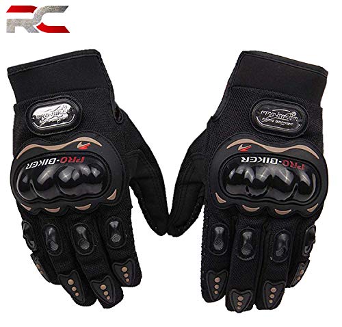 Riderscart Probiker Synthetic Leather Motorcycle Gloves (XXL)