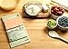 Meadowsweet Kitchens Recipe Card Holder Cookbook Mini 2 Ring Binder Organizer - Recipe Binder Cook Book w/ 25 4 x 6 Cards, 50 Clear Card Sleeves, & 9 Card Dividers (Fabric Covered, Vintage Flowers)