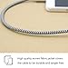 Micro Cable, iSeeker [3-Pack] 3.3ft/1m Nylon Braided A male to Micro B Sync Cord for Android, Samsung, HTC, Motorola, Nokia and More(3.3ft-Black)