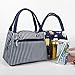 Ladiy New Prints Heat Preservation Portable Zipper Closure Lunch Bag Tote Lunch Bags