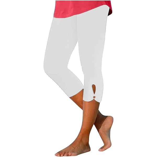 Capri Leggings With Pockets For Women Taigaofy Women's Lightweight