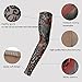 Odowalker Tattoo Arm Sleeves Temporary Fake Tattoo Halloween Costume Sleeves