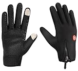 YYGIFT Touch Screen Gloves Outdoor Sports Winter Gloves Wind-stopper Warm Gloves for Men Women