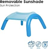 Bestway Inflatable Paddling Pool Kids Toddler with Shade Canopy 70 gal view 5