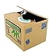 Soledi Cute Itazura Automatic Stealing Coin Panda Coins Penny Cents Piggy Bank Saving Box Money Box Kids Children Present Gift