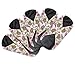 Dutchess Reusable Panty Liner for Light Bladder Leakage or Sanitary pads for Light Menstrual Flow - Bamboo Quality 5 Pack Set - With Charcoal Absorbency Layer to Avoid Leaks, Odors and Staining