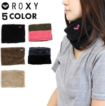 Amazon Roxy ロキシー ネックウォーマー Smile Softly 5カラー展開 Roa 13fw Grey Roxy ロキシー ウェア