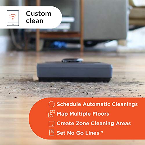 Neato Robotics D6 Connected Laser Guided Robot Vacuum for Pet Hair