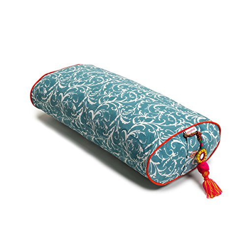 Sky Feather Oval Yoga Bolster