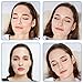 Pack of 5, Face Anti Wrinkle Pads Silicone for Wrinkles And Lines - 1x Forehead Wrinkle Patches, 2 x Eye Silicone Pad for Wrinkles, 2 x Silicone Wrinkle Smile Pads